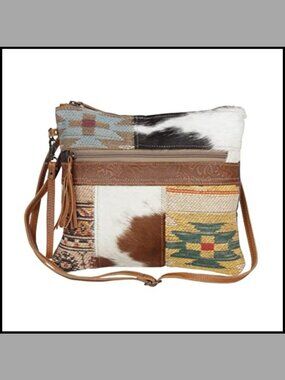 Small Crossbody Sling Bag Zip Closure Shoulder Strap Women's Handbag
